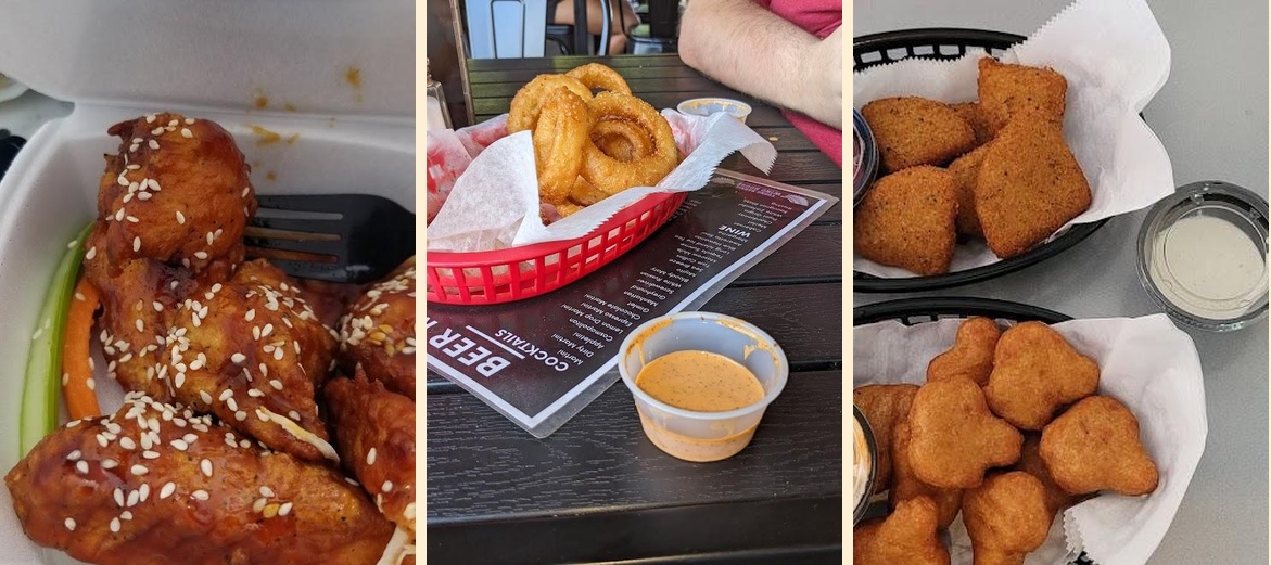 Young Harris Wing House Menu