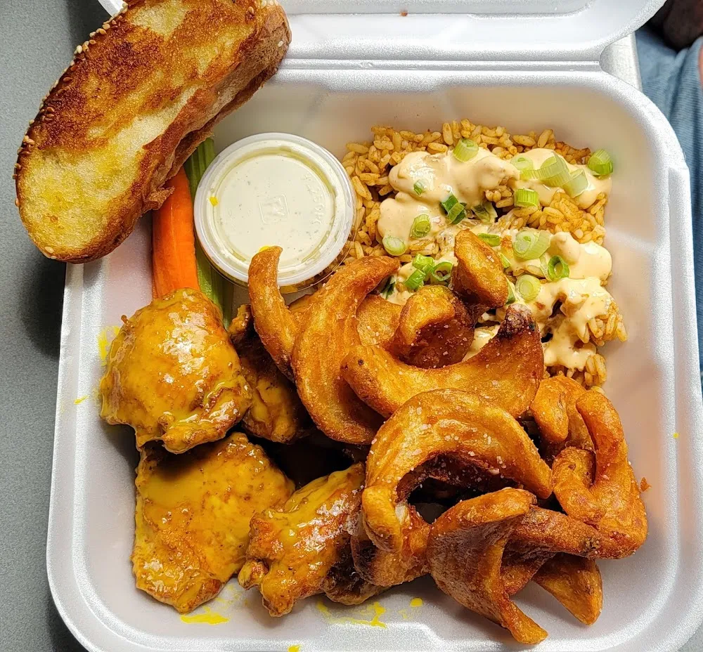 5 Piece Wing House Meal